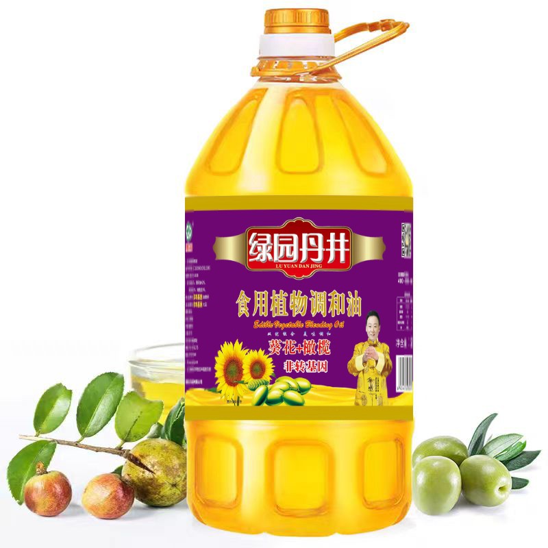 尊龙时凯 葵花+橄榄食用协调油 5L