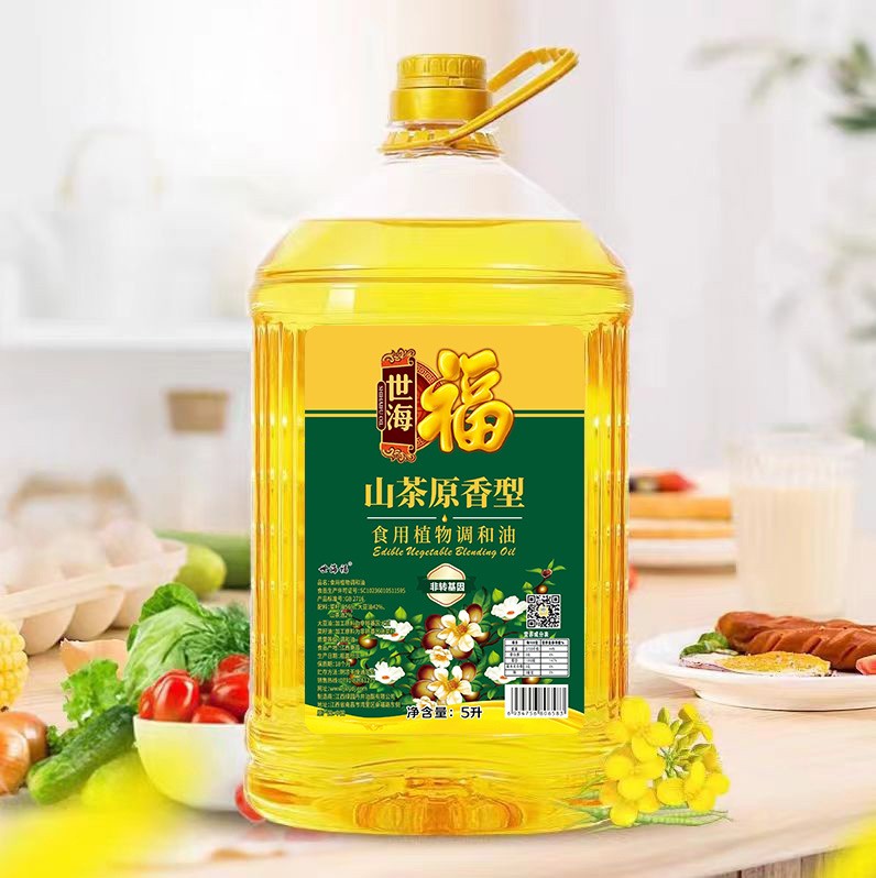 世海福 山茶原香型 食用植物协调油 5L
