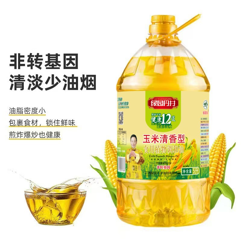 尊龙时凯 玉米清香型 食用植物协调油 5L